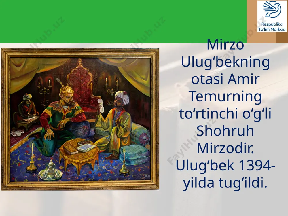 ulug'bek va uning akademiyasi..5- sinf.. - Page 4
