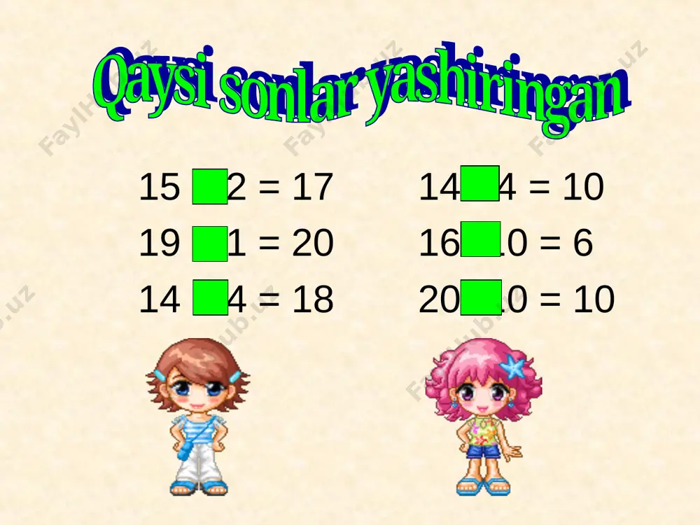 1-sinf matematika - Page 4
