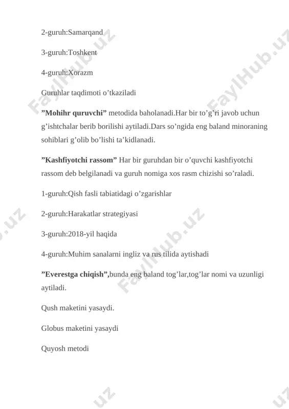 1 sinf tabiiytirik organizmlar 1-chorak - Page 4