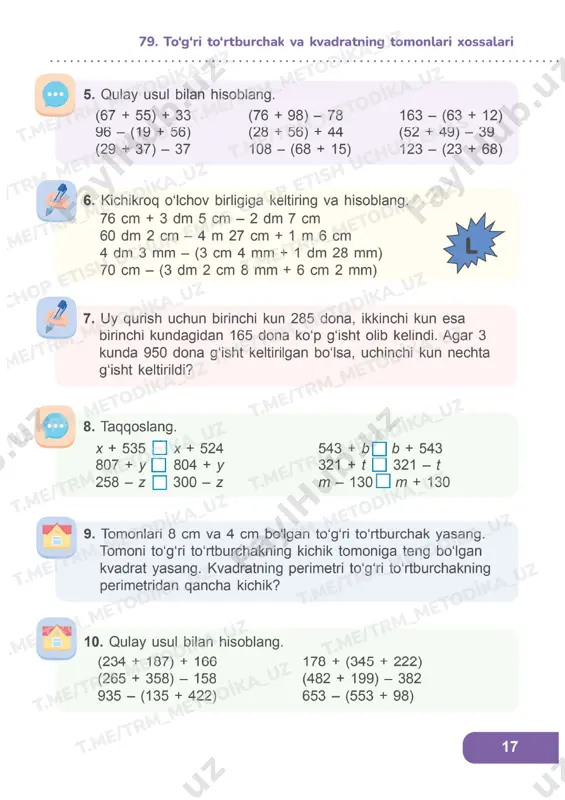 matematika 2 sinf 3 qism 78-89 dars - Page 4