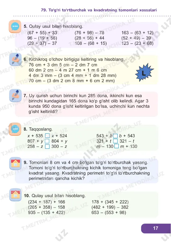 matematika 2 sinf darslik 78-82 - Page 4