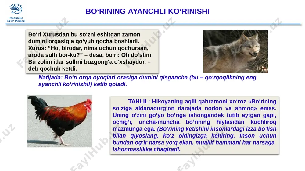 xurus ila bo'ri, janjalchilikning zarari - Page 4
