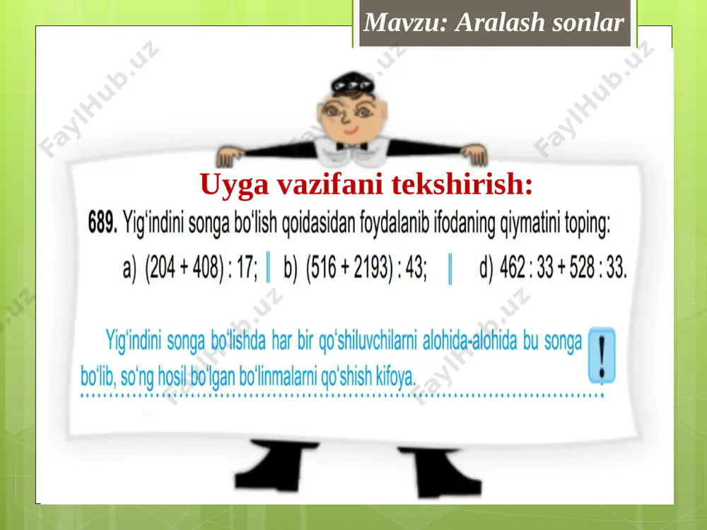 5-sinf matematika. aralash sonlar - Page 4
