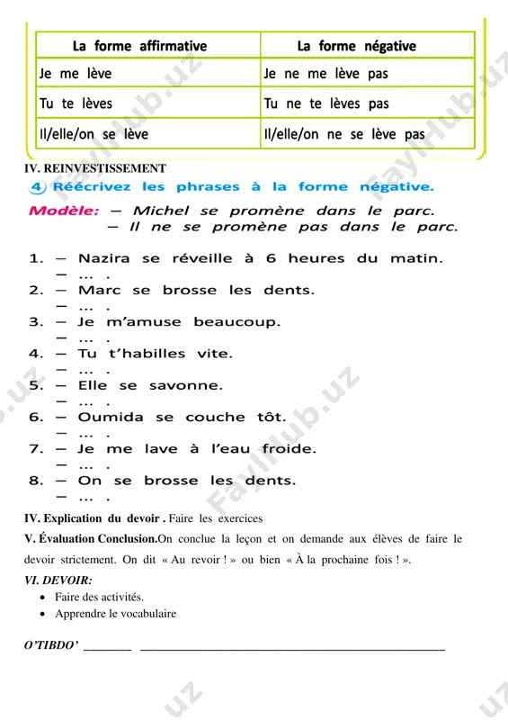 5-sinf fransuz tili iii-chorak - Page 4