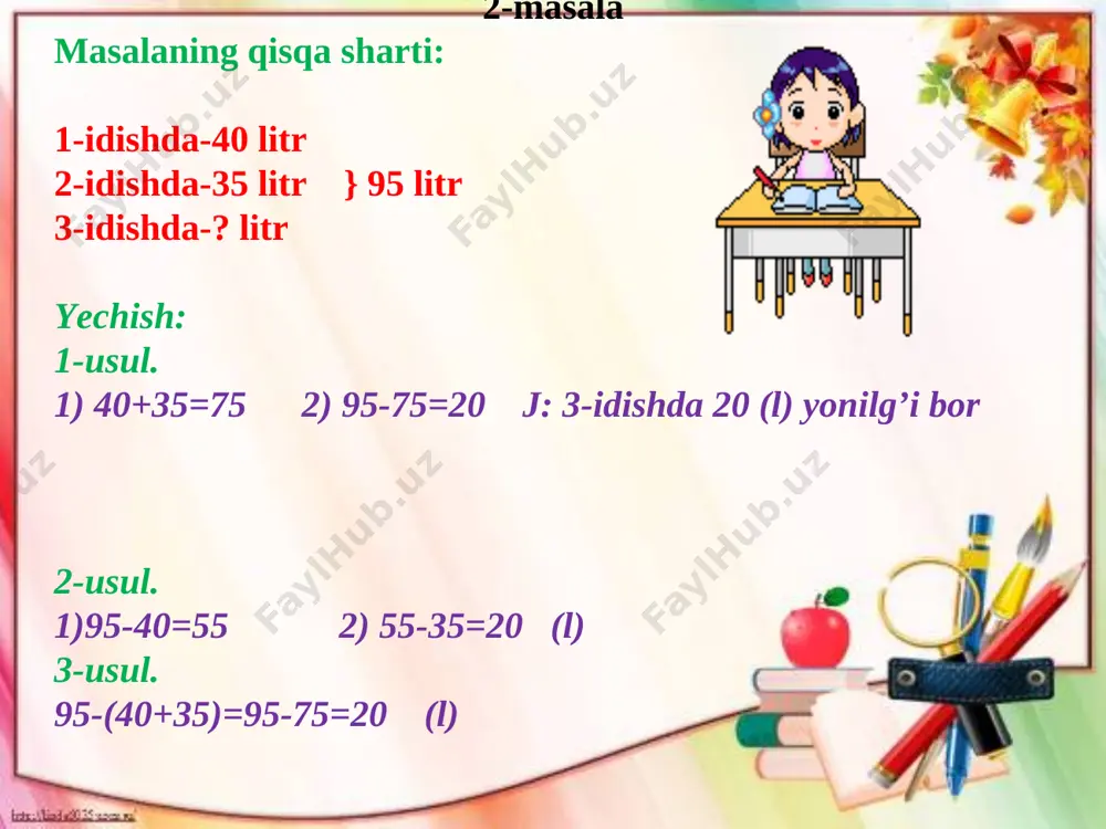 1-sinf matematika uychi tuman 15-maktab - Page 4
