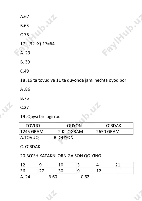 1-sinf test - Page 4