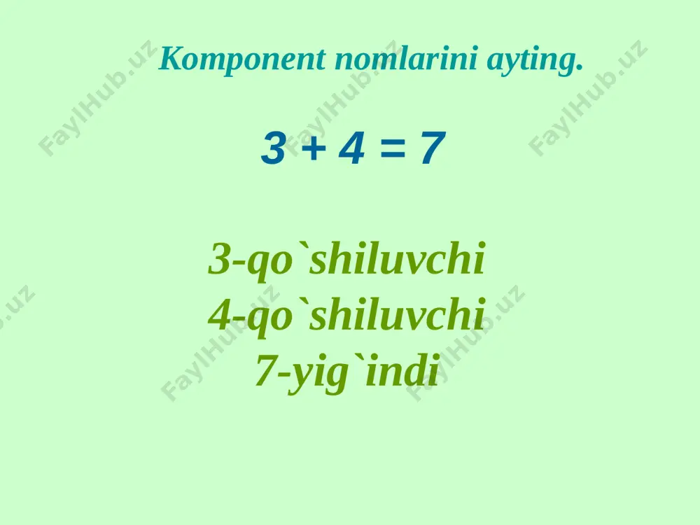 1-sinf. 100 ichida qo`shish va ayirish - Page 4