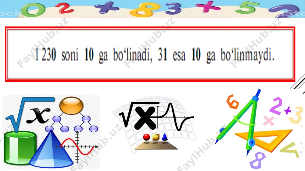 turg'unmirzayeva f sonlarning bo'linish alomatlari - Page 4