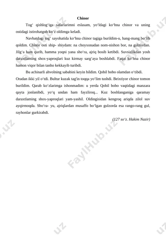 ona tili 6-sinf diktant - Page 4