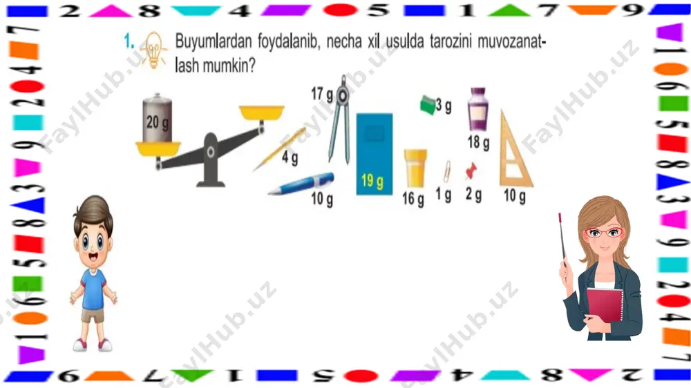 3-s.massa o`lchov birliklari.4-d. - Page 4