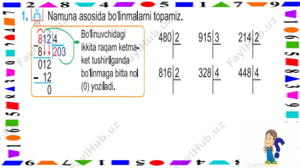 3-s.3xonalisonni 1 xonali songa bo`lish.11-m - Page 4