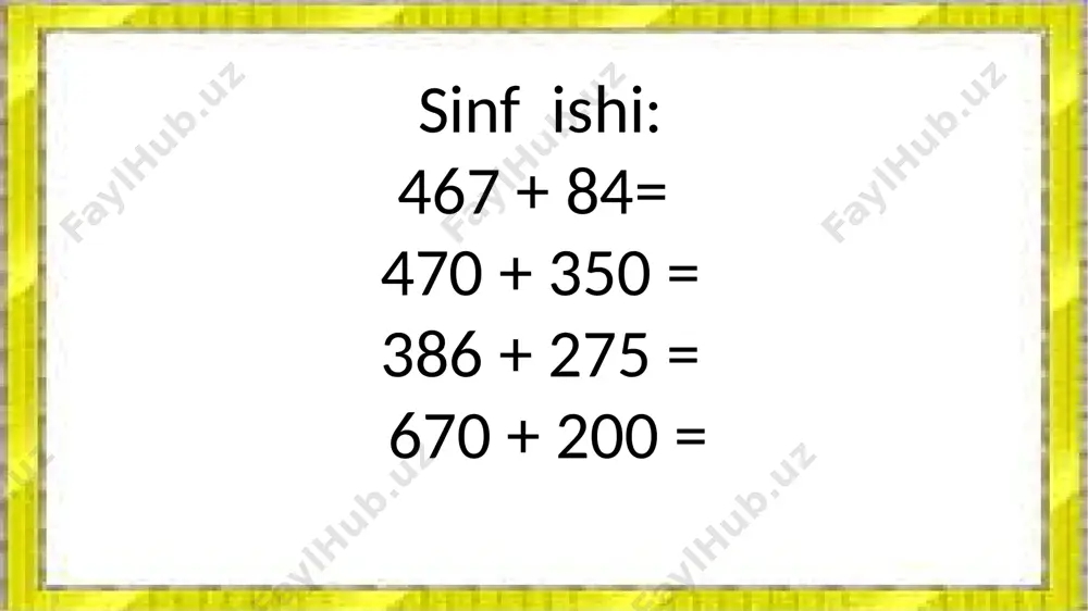 3-sinf.1000ichida sonlarni qo`shish usullari.8-mavzu - Page 4