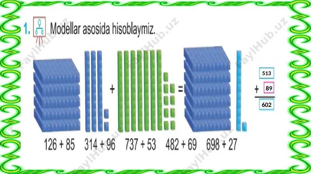 3-sinf.1000 ichida sonlarni qo`shish usullari,4-dars. - Page 4