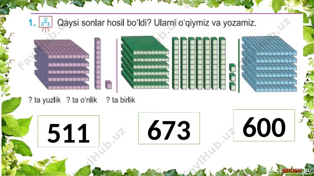 3-sinf.uch xonali sonlar .3-mavzu - Page 4