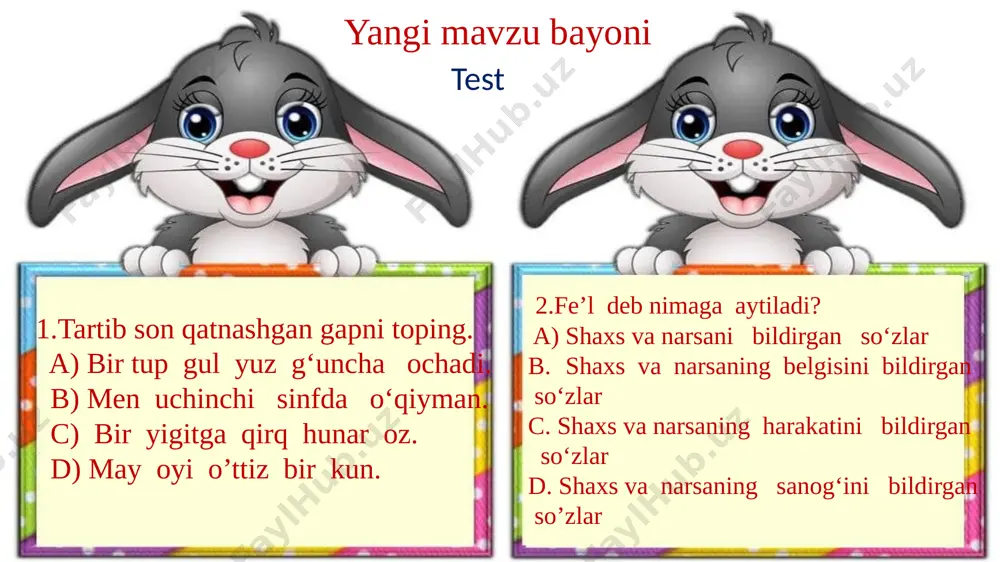 ona tili nazorat ishi 3 sinf - Page 4