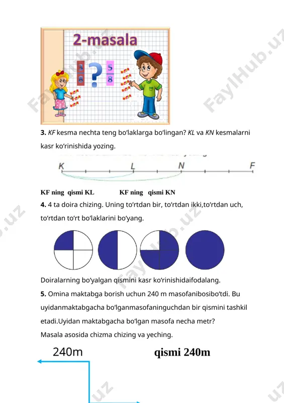 kasr tushunchasi mustahkamlash 2020 - Page 4