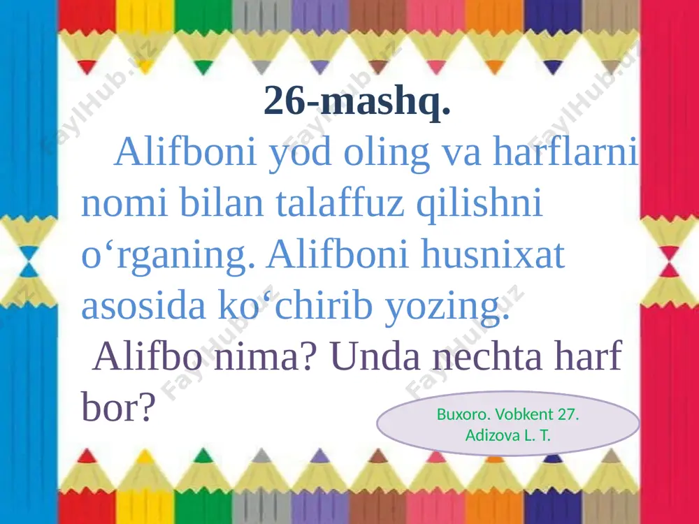 alifbo. 26-28-mashqlar - Page 4