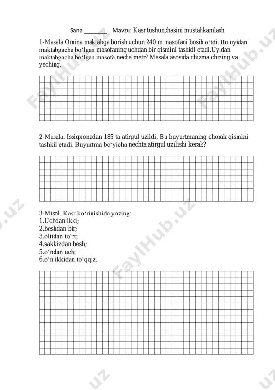 3-sinf matematika to'garak - Page 4