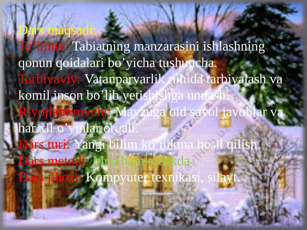 sohiba safarovna 3- sinf tasviriy san'at qish - Page 4