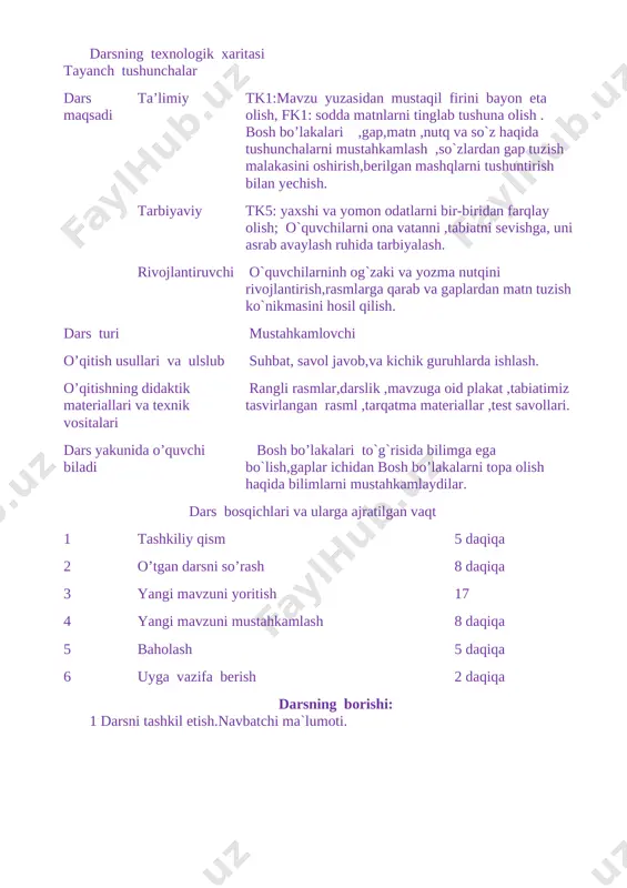ahor keldi otlanib, barg yozib, qanotlanib, tut oqardi, bolalar qoqar, silkitar shodlanib. bog' ko'chaning to'rida o’rik ola bo'libdi. eng birinchi xayrulla uni shoxda ko'ribdi. 3. yangi mavzu ustuda ishlash. bosh bo’laklari haqida ma’lumot beriladi. darslik bilan ishlash ega va kesim gapning bosh bo'laklaridir. ular birgalikda gapning asosini tashkil etadi. gapning kim yoki nima haqida aytilganini bildiradigan bo'lagi ega deb ataladi. gapning egasi haqida nima deyilganini bildirgan bo'lak kesim deyiladi.kesim gapning boshqa bo'laklarini o'z atrofiga birlashtiradi. 114 mashq.qavs ichida berilgan so'roqlarga mos so’zlar qo'yib matnni o'qing. mana qish ham (nima qildi?).qor yer ustini (nima qildi?).yer namni yaxshi (nima qiladi?).bahorda daraxtlar tez (nima qiladi?).hamma yoq maysalar bilan (nima qiladi?). gaplarni yozing, kesim vazifasidagi so'ziarning tagiga chizing. foydalanish uchun so'zlar: qopladi, keldi, saqlaydi, qoplanadi, uyg'onadi. 115-mashq.so'zlardan gaplar tuzing.o'ylab ko'ring. gapda so'zlarni qanday tartibda qo'yish to'g'ri bo'ladi? do'kondan, azim, oldi, qarmoq yog'ochga, qodir, uni, bog'ladi yakshanba, bordilar, daryoga, bolalar, kuni azim, tashladi, qarmoqni, suvga …