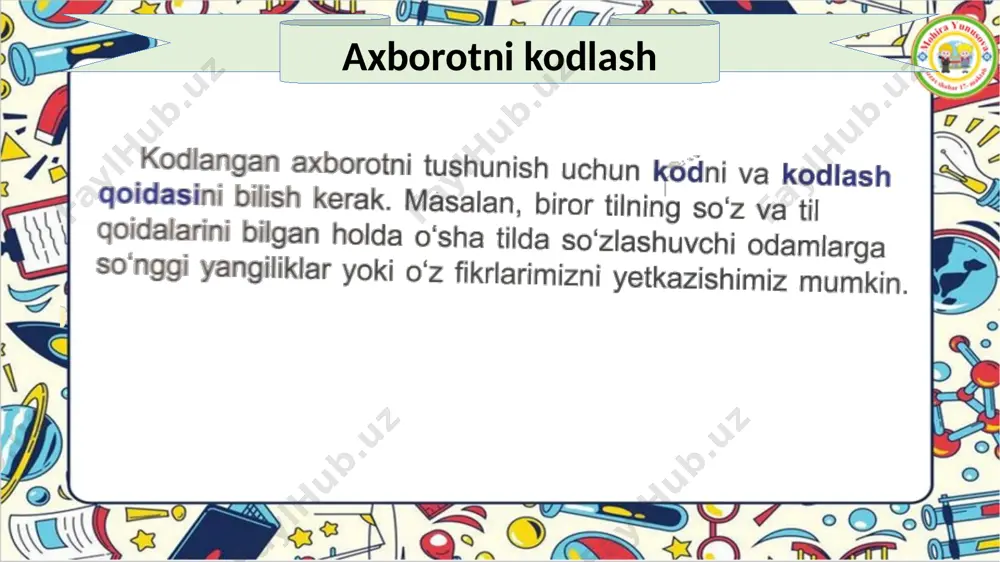 2- sinf informatika 14- dars axborotni dekodlash - Page 4