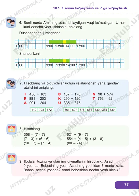 matematika 2 sinf darslik 106-116 - Page 4