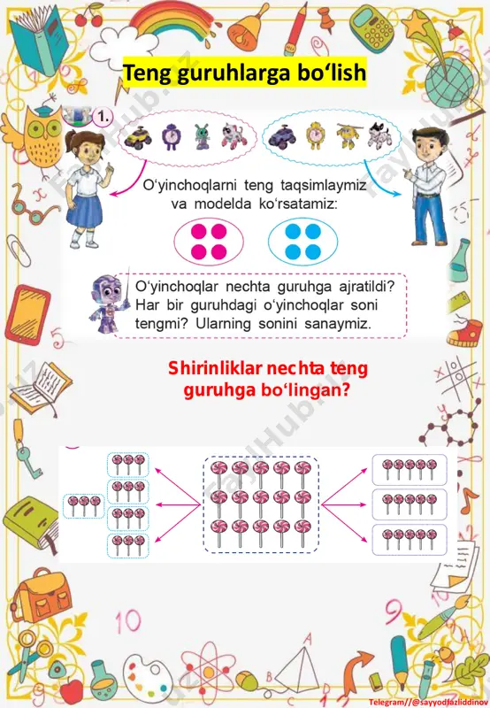 2 sinf matematika 3-4-chorak ko'rgazmalari - Page 4