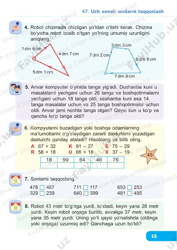 matematika 2sinf 46-50 - Page 4