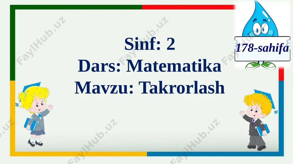 158_dars takrorlash 4- dars matematika_2_sinf - Page 4