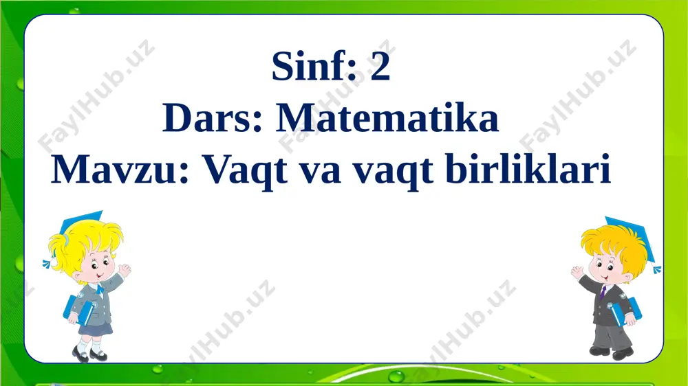 142_dars vaqt va vaqt birliklari matematika_2_sinf - Page 4