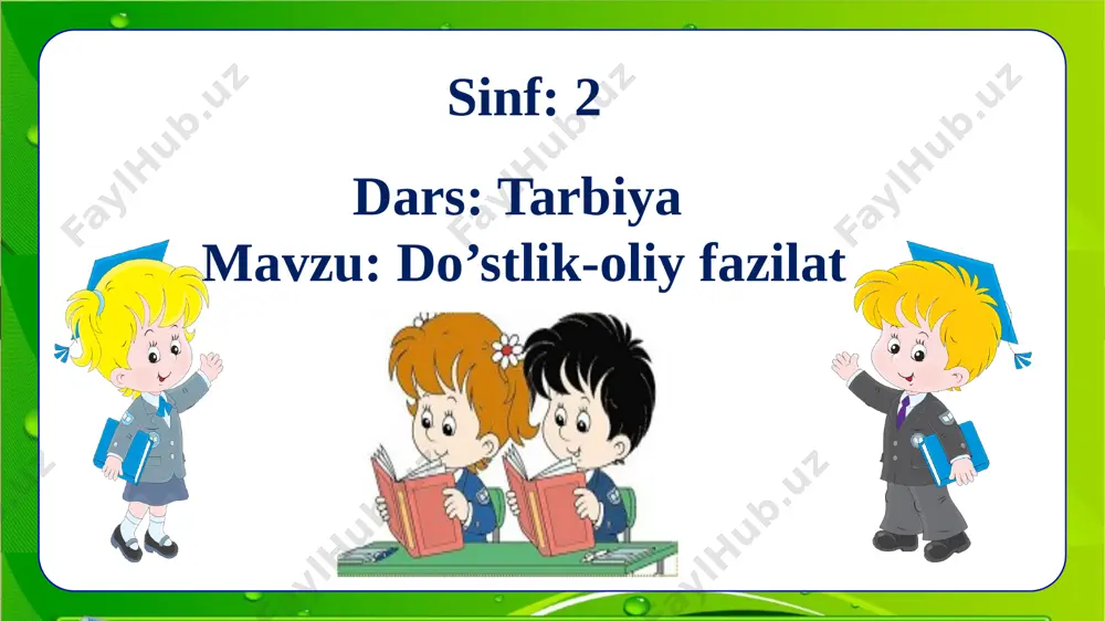 140- dars do’stlik-oliy fazilat tarbiya 2- sinf - Page 4
