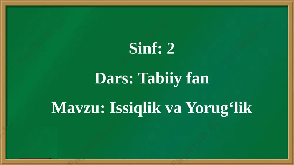 124- dars.issiqlik va yorug‘lik tabiiy fan . 2- sinf - Page 4