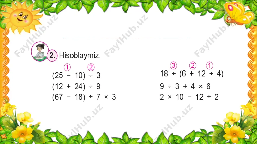 qavsli va qavssiz ifodalar 2-soat - Page 4