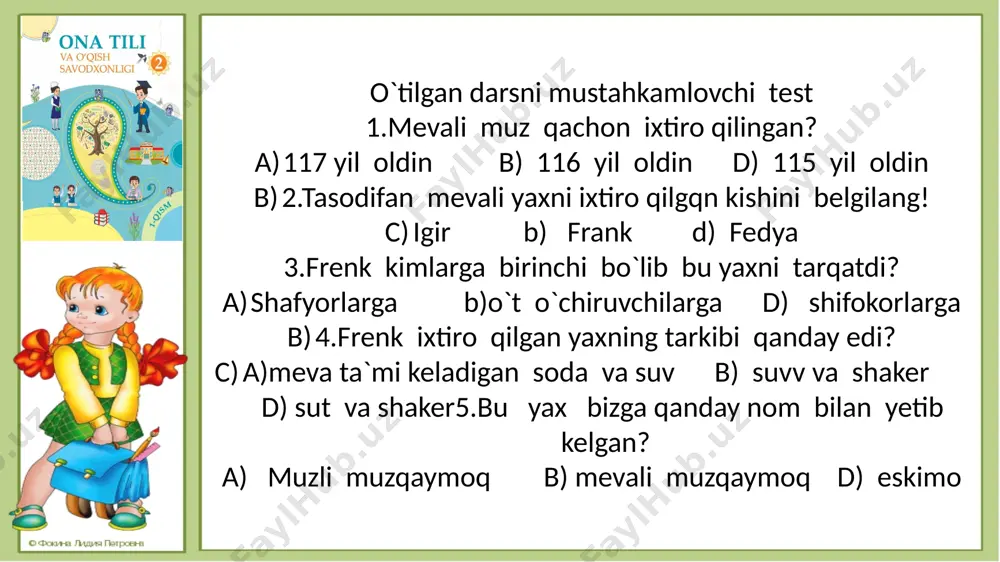 2-sinf.g`aroyib ixtirolar.3-dars. - Page 4