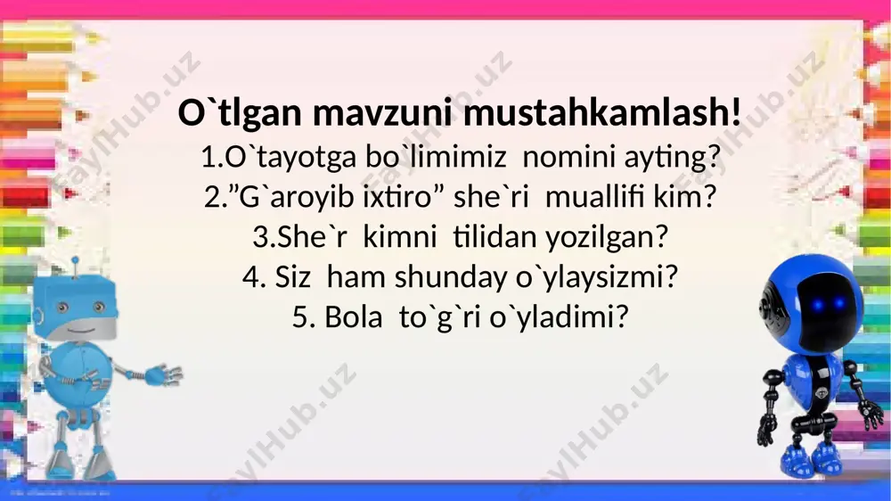 2-sinf.robot ixtiro qilqmqn.6-dars. - Page 4