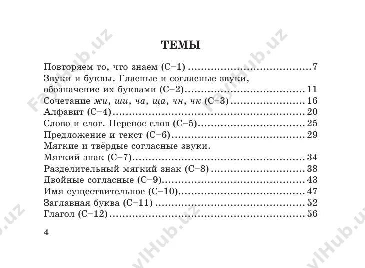 znaniem. s knigoy j__t — vek ne tuj__t. nach__toe delo dovodi do kontsa. drujnie soroki i gusya utash__t. 17 # # pometka uchitelya __________ data_________________ s–3 № 2 dobav po 4 slova v kajdiy stolbik. shishka pishal uchu injir uchastok tashu ____________ _____________ ______________ ____________ _____________ ______________ ____________ _____________ ______________ ____________ _____________ ______________ 18 # # pometka uchitelya __________ data_________________ s–3 № 3 sostav slovosochetaniya. zapishi. pesok, pirojok — pesochniy pirojok; tsveti, magazin —_________________________ pshenitsa, xleb —_________________________ moloko, kasha —__________________________ kirpich, dom —___________________________ serdtse, privet —_________________________ solntse, dni —____________________________ 19 # # pometka uchitelya __________ data_________________ s–3 № 4 spishi slova, vstavlyaya, gde nujno, myagkiy znak. ban?tik, bol?no, ol?ga, vech?no, zadach?nik, mosh?no, gon?shik, kril?tso, al?bom, kon?chik, pes?nya. _________________________________________ _________________________________________ _________________________________________ _________________________________________ _________________________________________ 20 # # pometka uchitelya __________ data_________________ s–4 № 1 zapishi slova v alfavitnom poryadke, postav udarenie. podcherkni bukvi, oboznachayushie soglasnie zvuki. televizor, rebyata, semya, pyatnitsa, beryoza, vosem, …