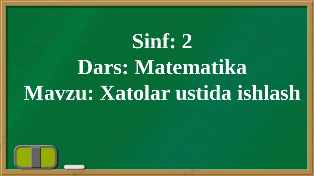 88- dars. xatolar ustida ishlash matematika. 2- sinf - Page 4