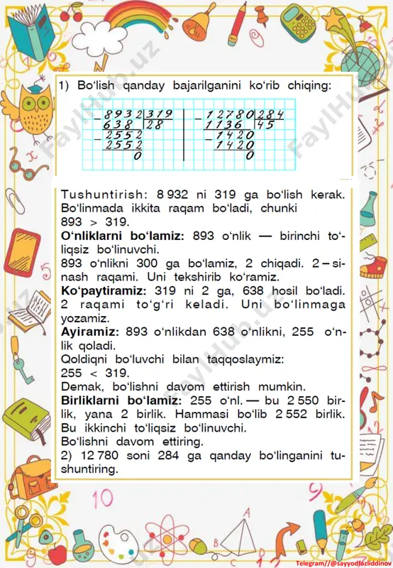 4 sinf matematika 3-4-chorak ko'rgazmalari - Page 4