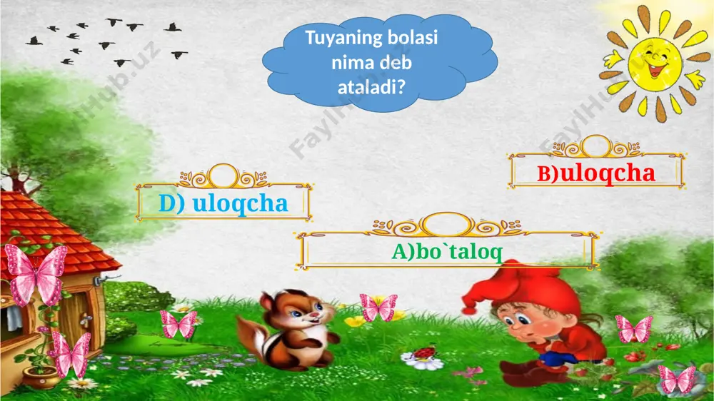 2-sinf.ona tili va o`qish savodxonligi.9-dars.quvnoq ferma - Page 4