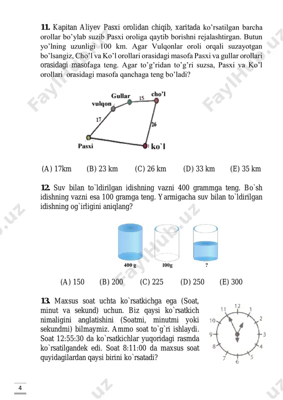 zukko matematik 4-sinf 1-variant - Page 4