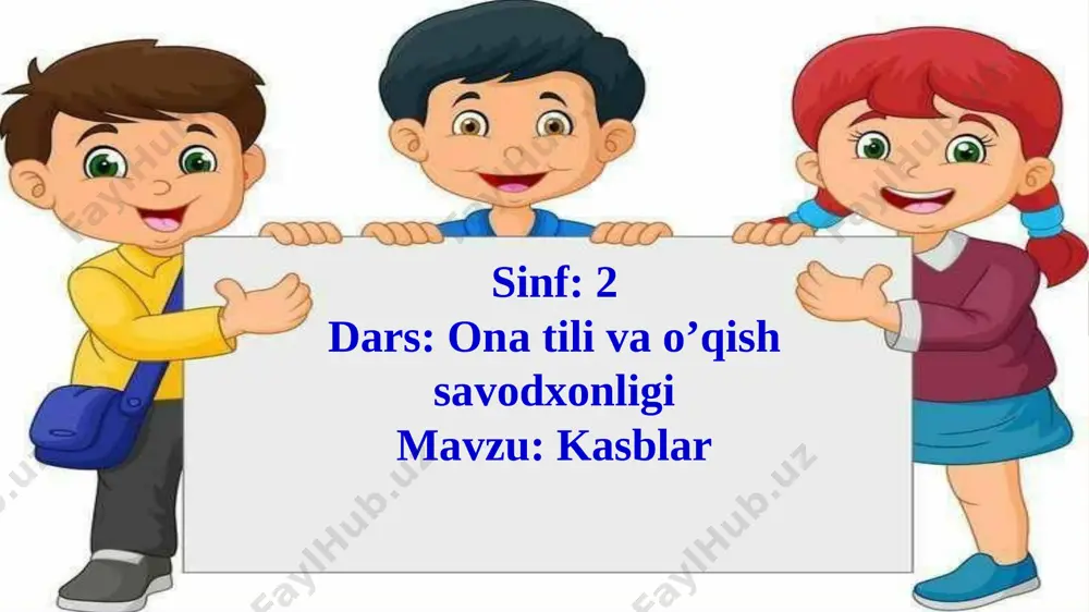 60- dars kasblar.ona tili va o'qish savodxonligi2- sinf - Page 4