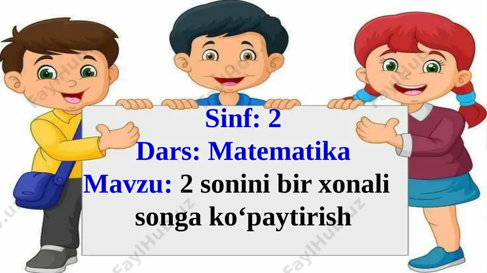 53_dars_2_sonini_bir_xonali_songa_ko'paytirish_matematika_2_sinf - Page 4