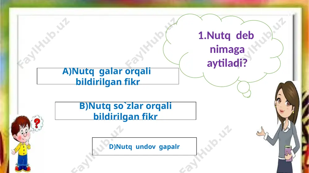4-sinf.o`tilganlar yuzasidan test topshirig`i - Page 4