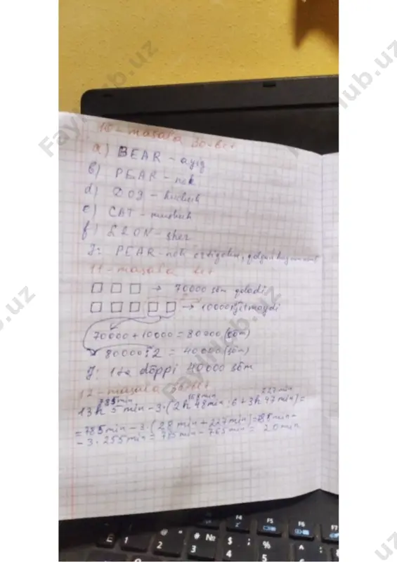 9- dars 4- sinf matematika - Page 4