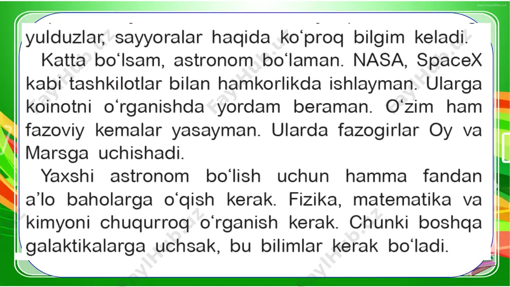 2-sinf.ona tili. 10-dars - Page 4