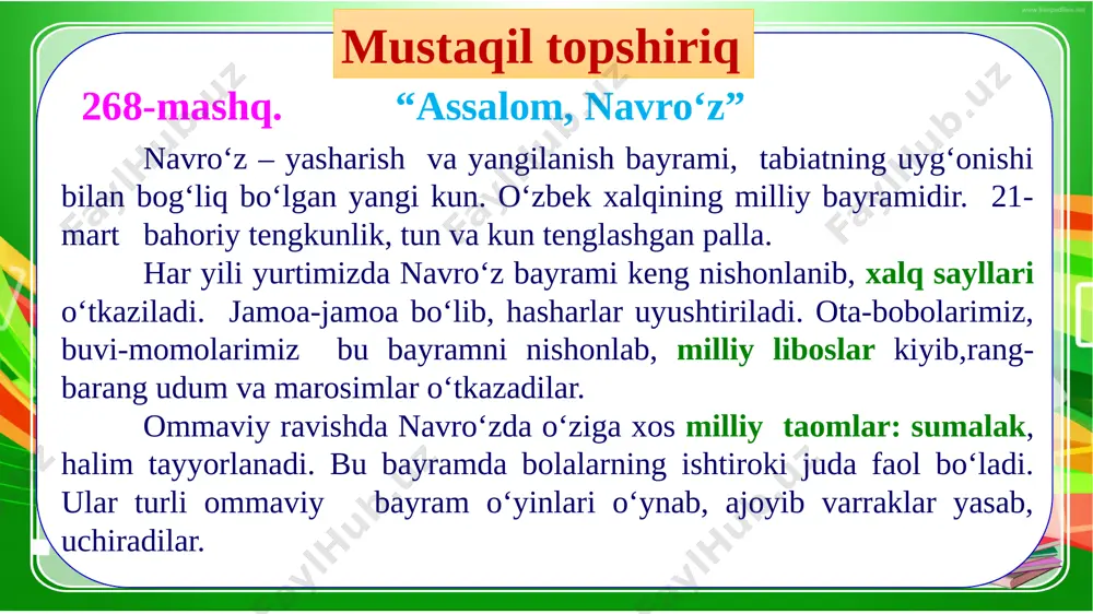 4-sinf.ona tili 269-271- mashq - Page 4