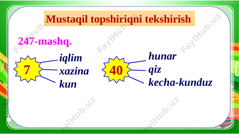 4-sinf.ona tili 248 -250 mashq - Page 4