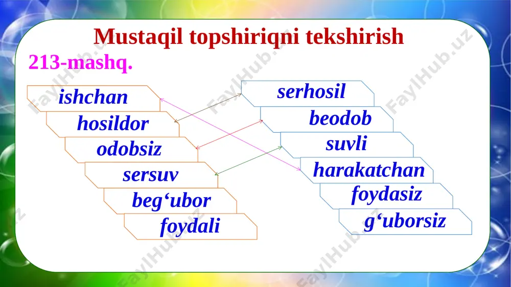 4-sinf.ona tili 214- 216-mashqlar - Page 4