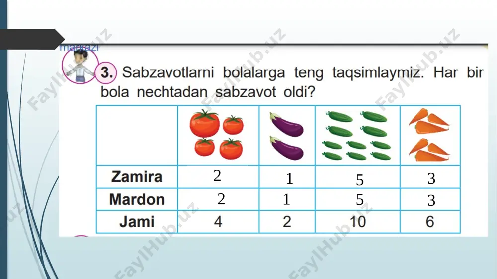 malumotlar bilan ishlash. 3-dars - Page 4