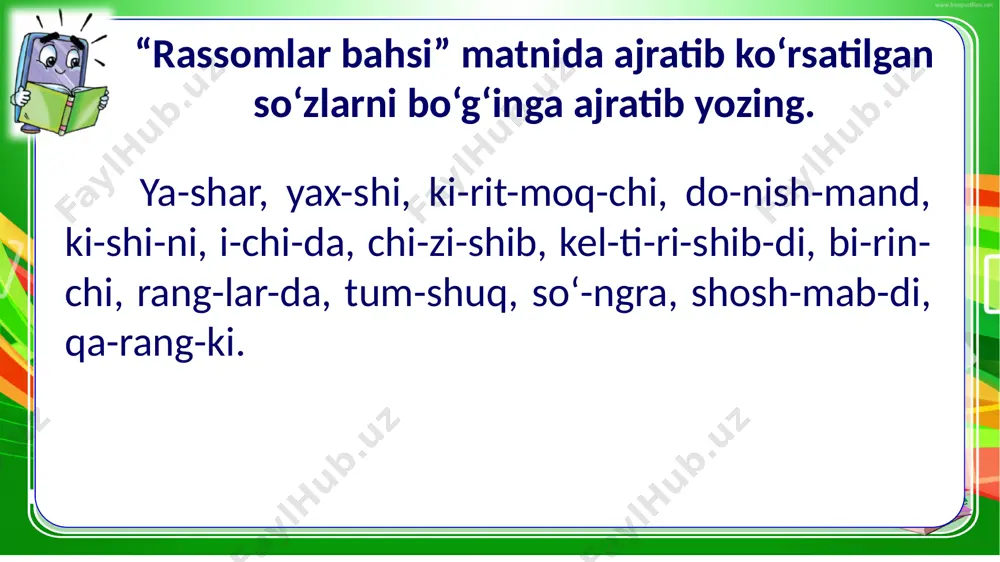 2-sinf.ona tili. 191-dars - Page 4